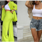 yellow green set / L