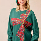 GREEN/RED PLAID / S